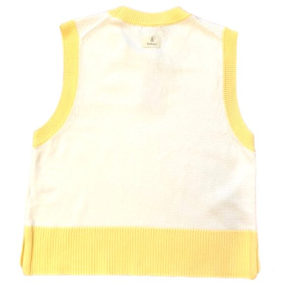 NEW Anthropology Barbour Knit Vest, Jumper Sweater, Sz US 8 - Picture 6 of 15